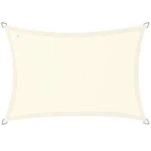 Schaduwdoek rechthoek - 2x4.5m - 5-dlg