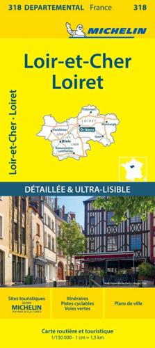 Wegenkaart Local 318 Loiret Loir-et-Cher