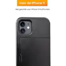 R2B iPhone 11 Hoesje met pasjeshouder