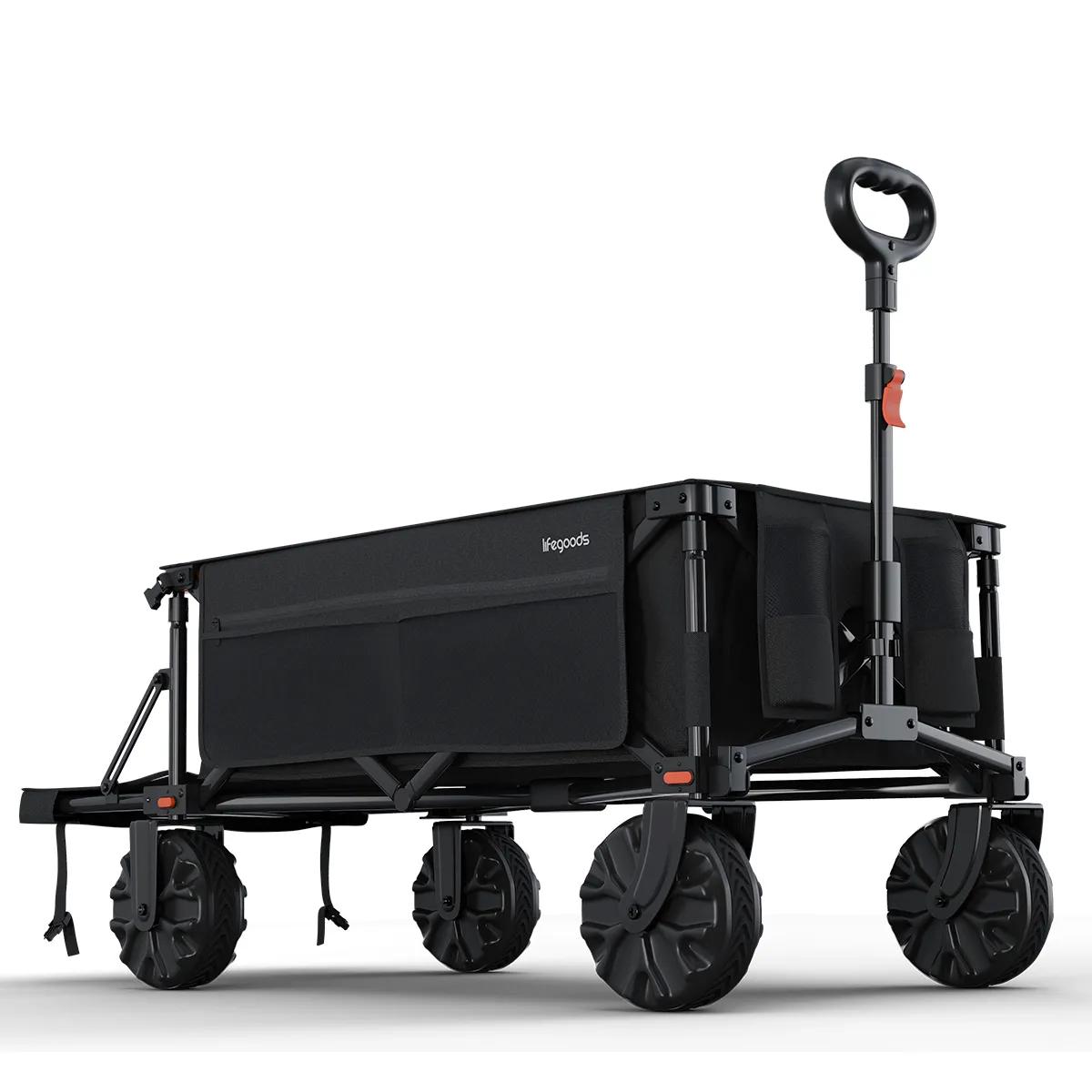 Lifegoods  Bolderkar  130KG  Zwart
