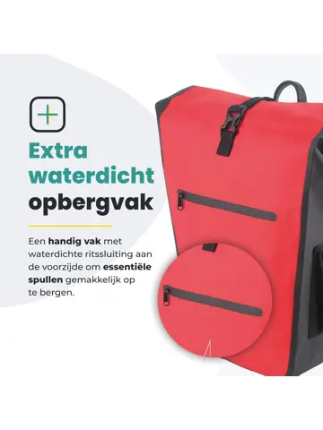 Voltano Luxe E‑bike Fietstas 28 L