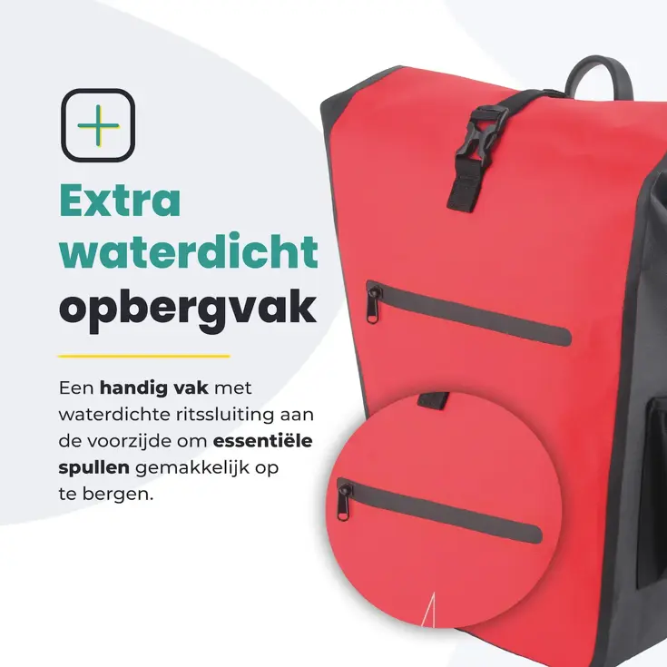 Voltano Luxe E‑bike Fietstas 28 L