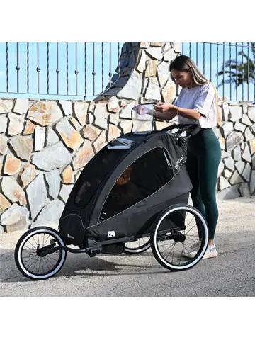 Luxe Fietskar - 3-in-1 model - Hardloopkinderwagen