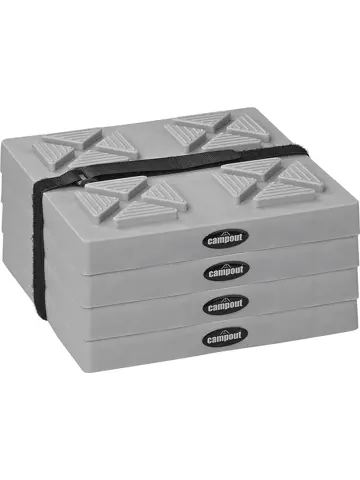 Campout Onderlegplaten Caravan – 4 Stuks