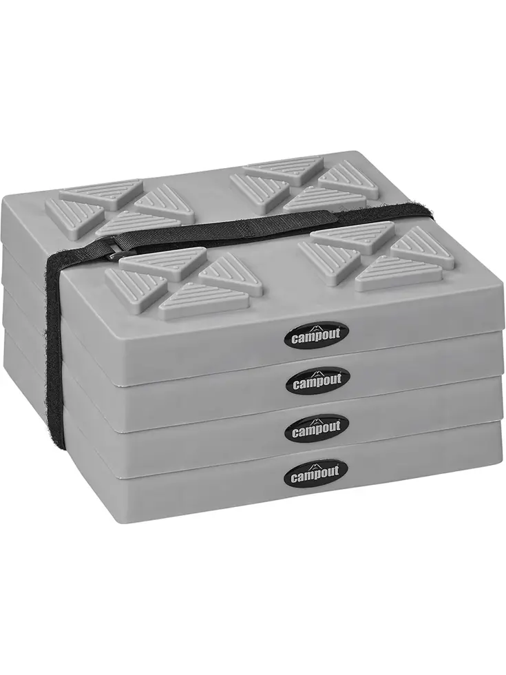 Campout Onderlegplaten Caravan – 4 Stuks
