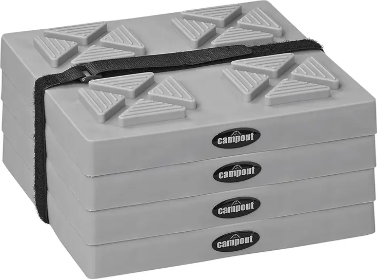 Campout Onderlegplaten Caravan – 4 Stuks