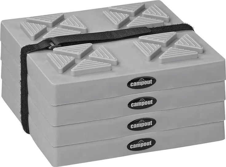 Campout Onderlegplaten Caravan – 4 Stuks