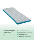 Campingmat - Intex - 2P - 72x189 cm