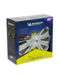 Wieldoppen - 16 inch - chroom - 4 stuks