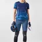 Loeffler shorts EVO-E CSL Vintigo - Blauw