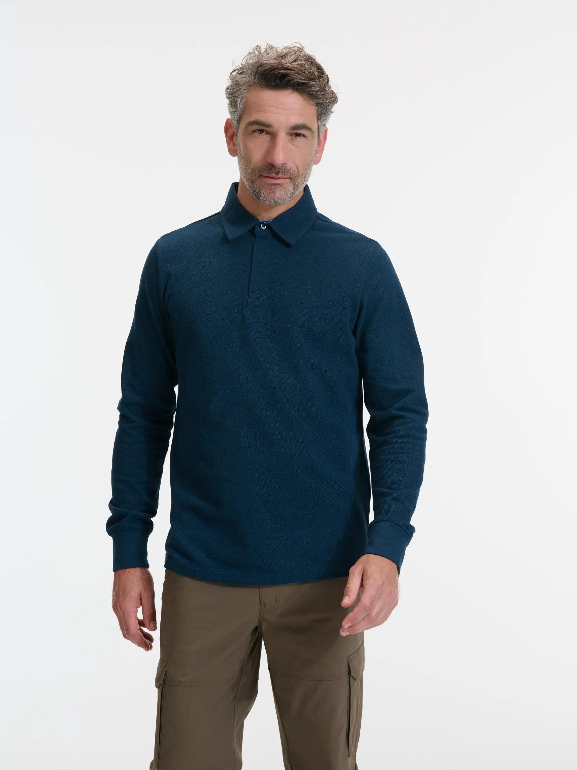 ANWB  Denare  Polo heren  Human Nature  Navy   XXL