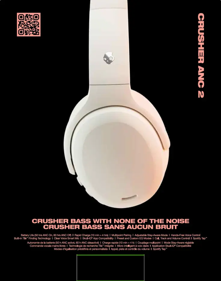 Skullcandy Crusher ANC 2 – Koptelefoon