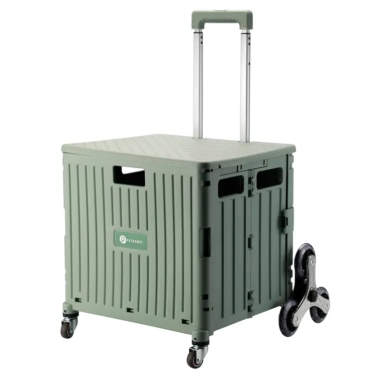 Packaway Boodschappenkrat - Trapwielen