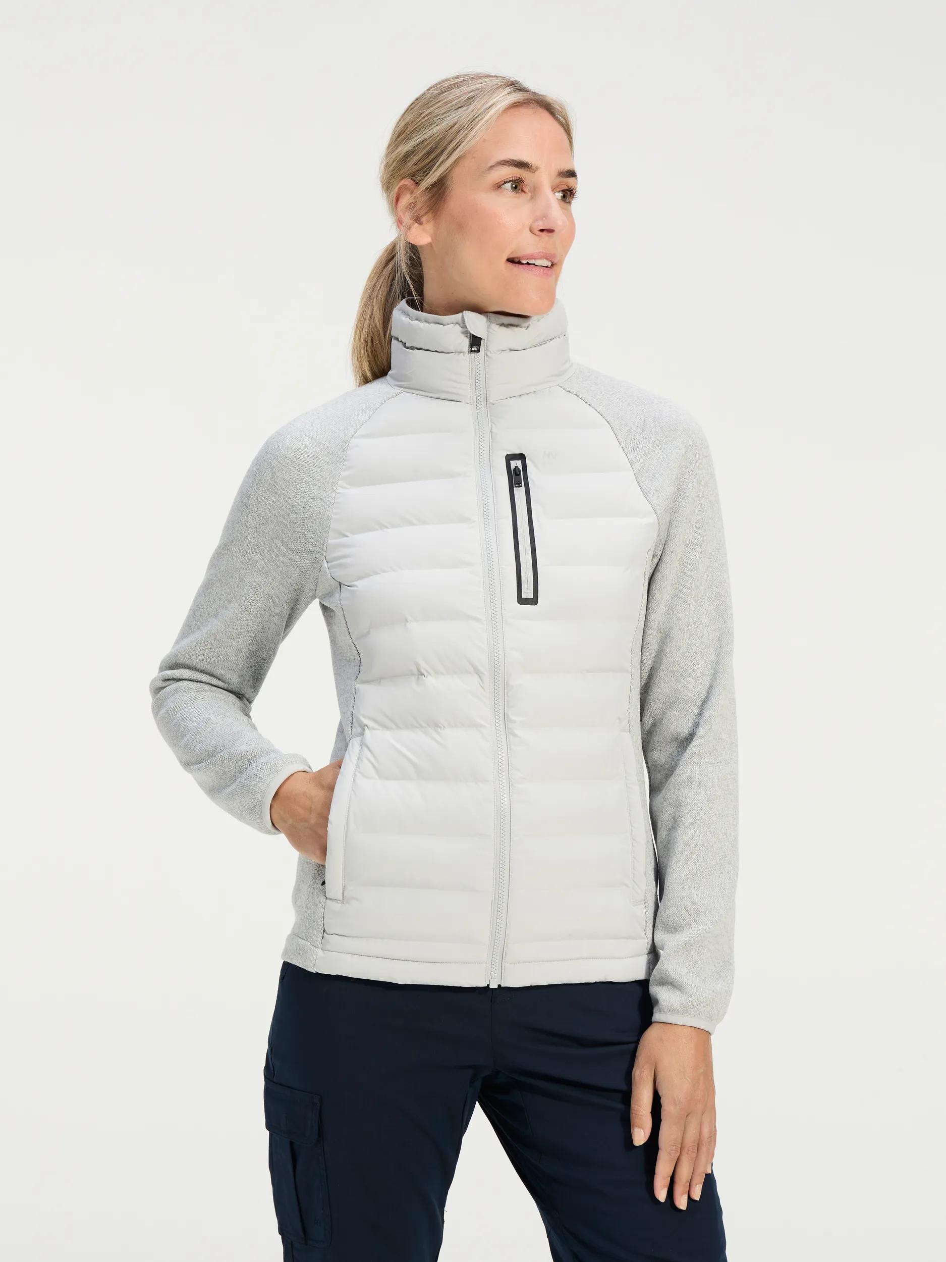 ANWB  Reyes  Fleecejack dames  Human Nature  Lichtgrijs   M