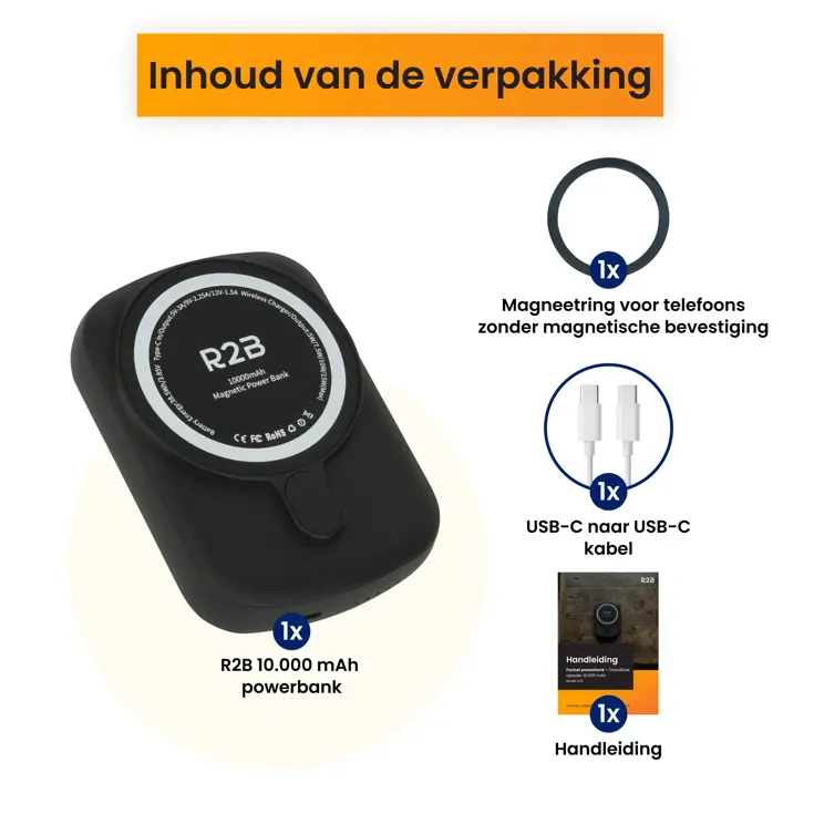 MagSafe Powerbank 10000 mAh - Voor iPhone