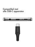 Gevlochten USB-C naar USB-C kabel