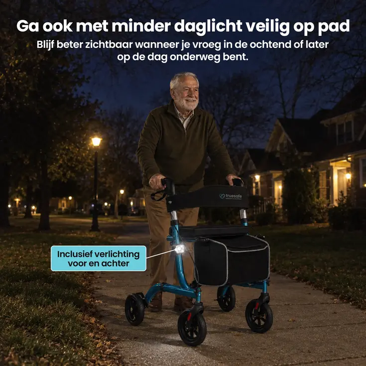 Rollator - Lichtgewicht & opvouwbaar - 6,9 kg