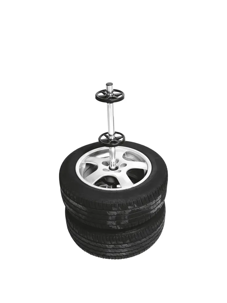 Aluminium velgenstandaard met bandenhoes