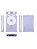 NovaMag Qi2 Powerbank 10.000mAh — Paars