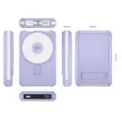 MOJOGEAR Qi2 Powerbank 10.000mAh - Paars