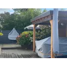 CUHOC Stokparasol hoes 140x19x32 cm - Diamond