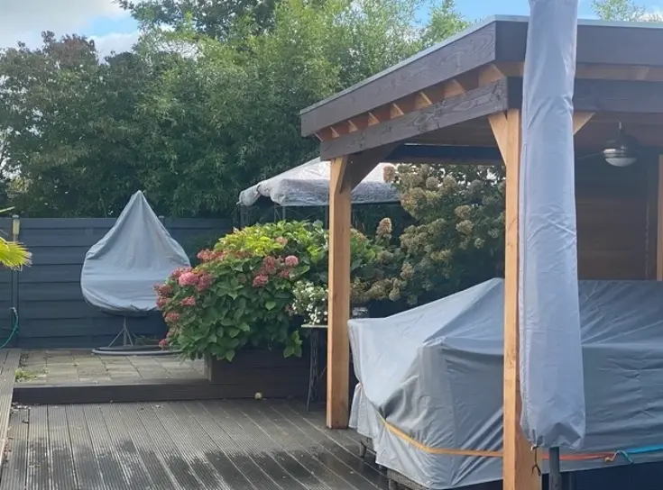 Stokparasol hoes 175x28x50 cm - Diamond