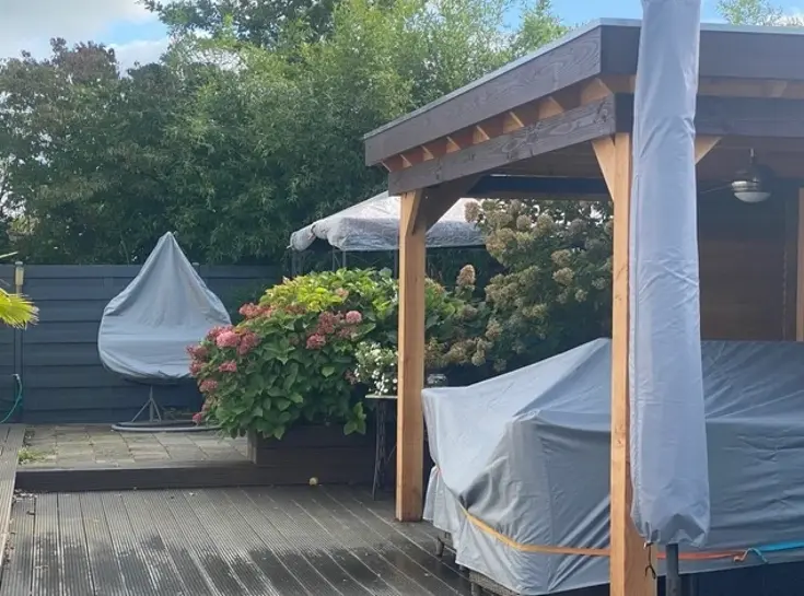Stokparasol hoes 140x19x32 cm - Diamond
