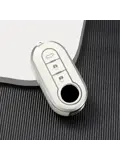 TPU Sleutelhoesje voor Fiat / Abart wit A3