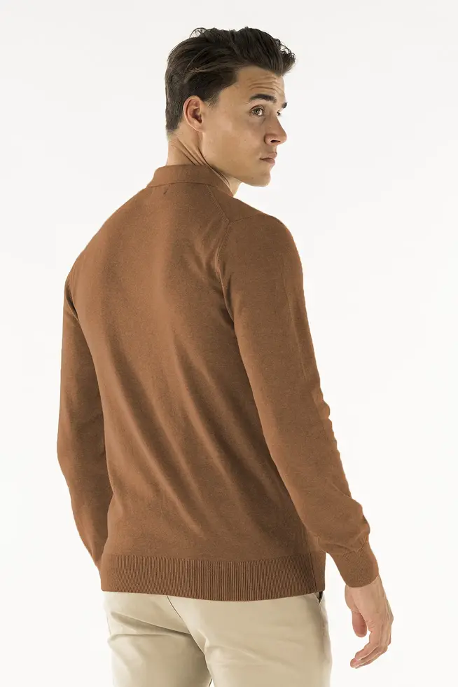 Heren Brad Knitted Polo