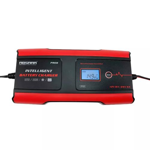 Smartlader 8.0 8A 12/24V - Absaar