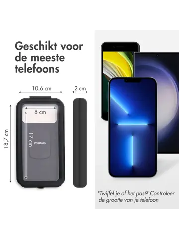 Telefoonhouder Fiets - Waterdicht - Draaibaar