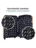 Reiskoffer M ABS 74L met TSA-slot en 360° wielen