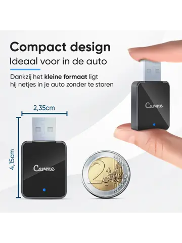 Mini 2-in-1 Dongle V2 - CarPlay & Android Auto