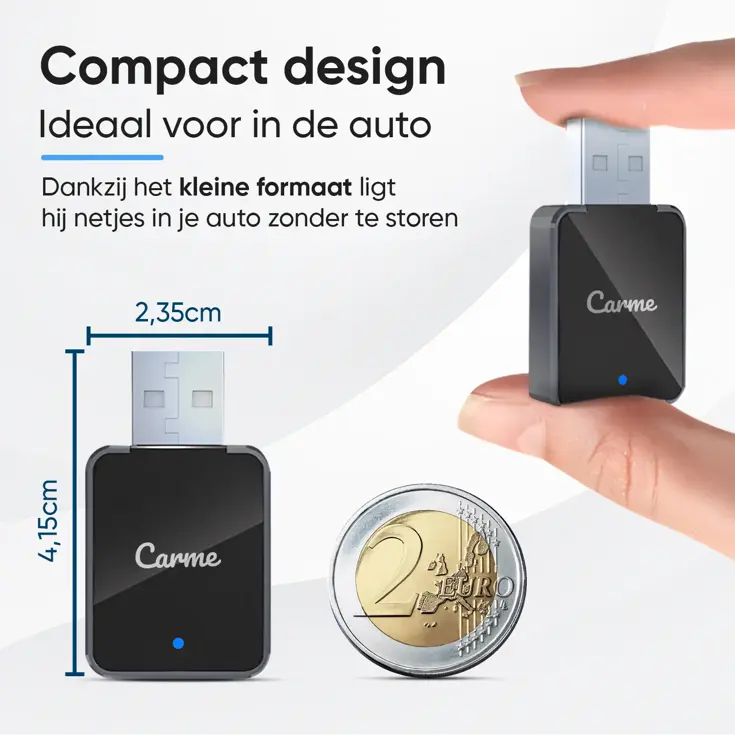 Mini 2-in-1 CarPlay & Android Auto Dongle V2