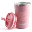 Travelnet thermosbeker voor onderweg - 380 ml