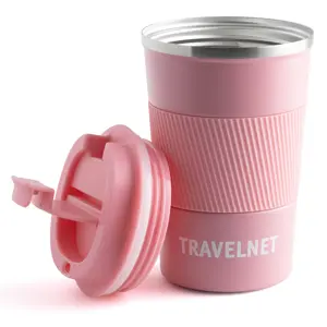 Travelnet thermosbeker voor onderweg - 380 ml