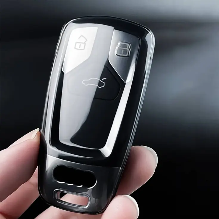 TPU Sleutelhoesje voor Audi clear 4