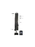 Stokparasol hoes 230x30x57 cm - Basic