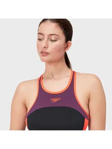 Speedo -  High Neck Back Badpak - Dames