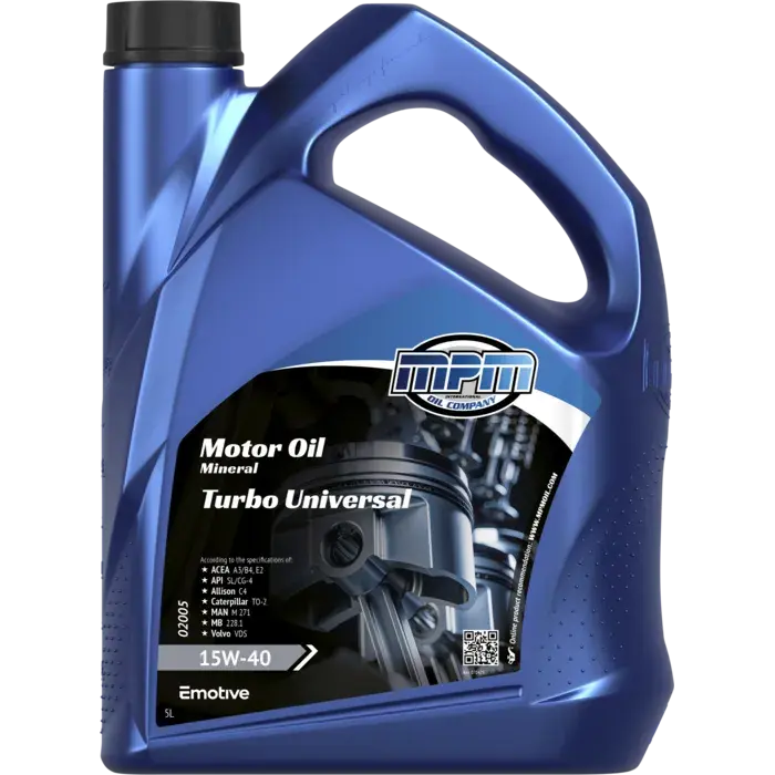 Motorolie 15w40 turbo universeel mineraal | 5