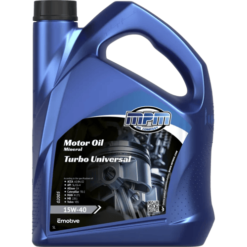 Motorolie 15w40 turbo universeel mineraal | 5