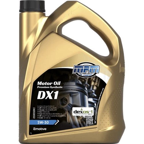 Motorolie 5w30 dexos1 premium synthetic| 5