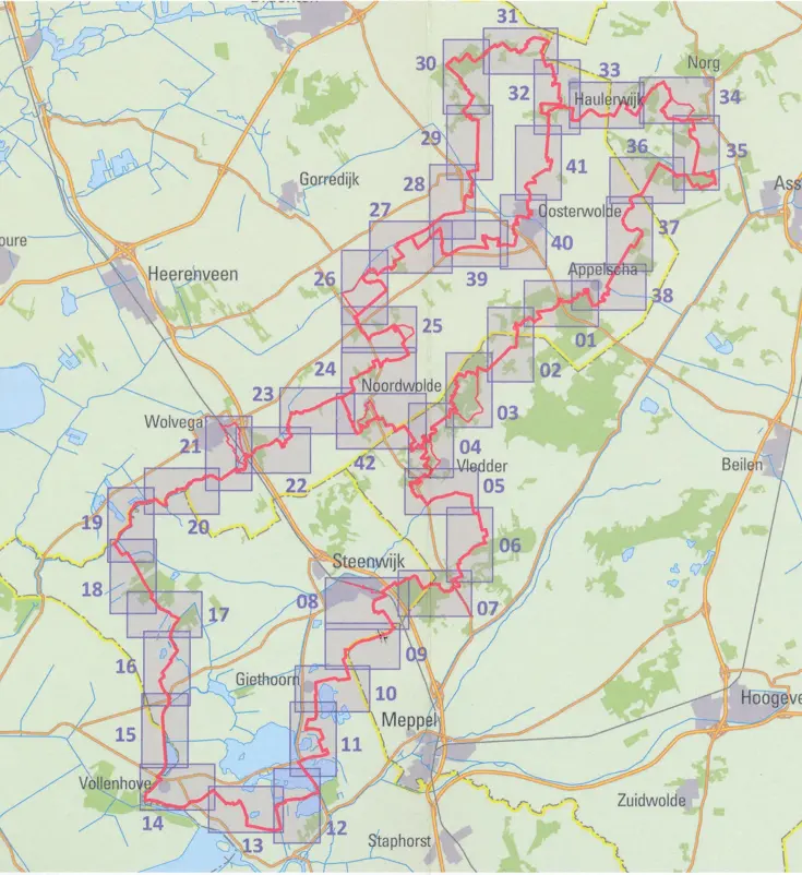 Wandelgids Stellingenpad