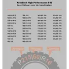 Autosock High Performance 540