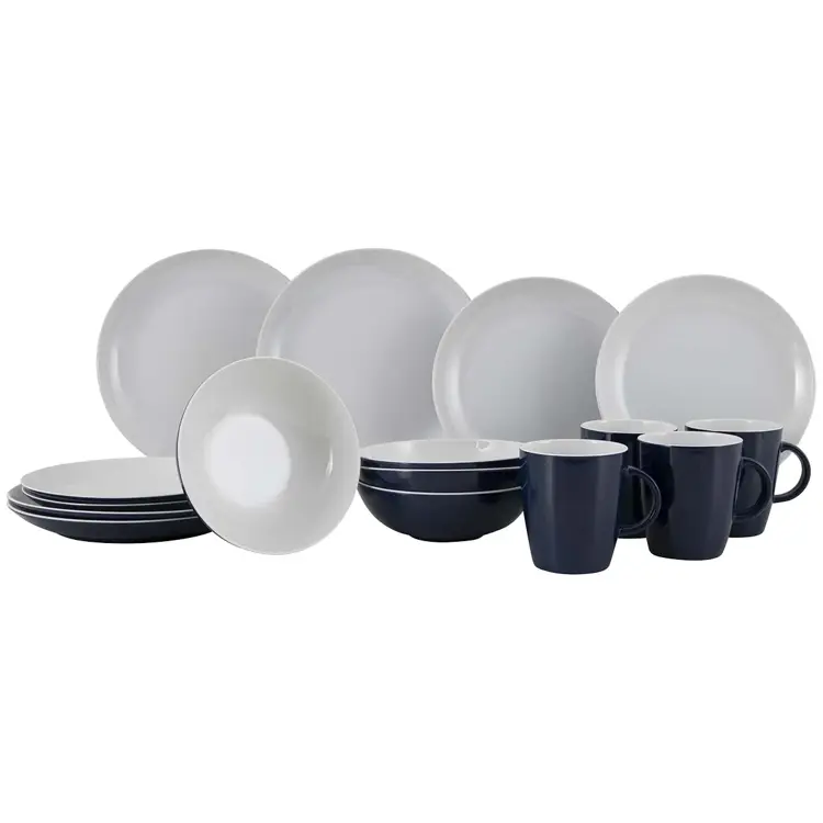 Solid Line Servies Wit 16-Delig