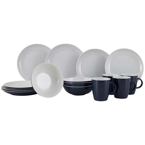 Solid Line Servies Wit 16-Delig