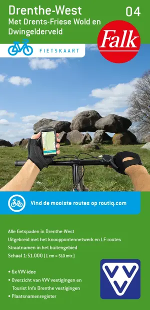 VVV Fietskaart 04 Drenthe West