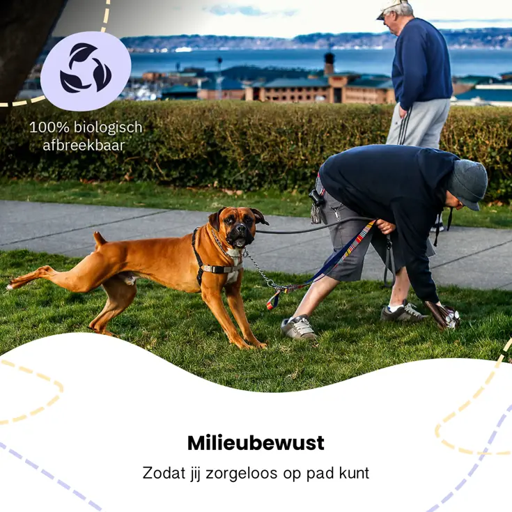 Hondenpoepzakjes met houder set