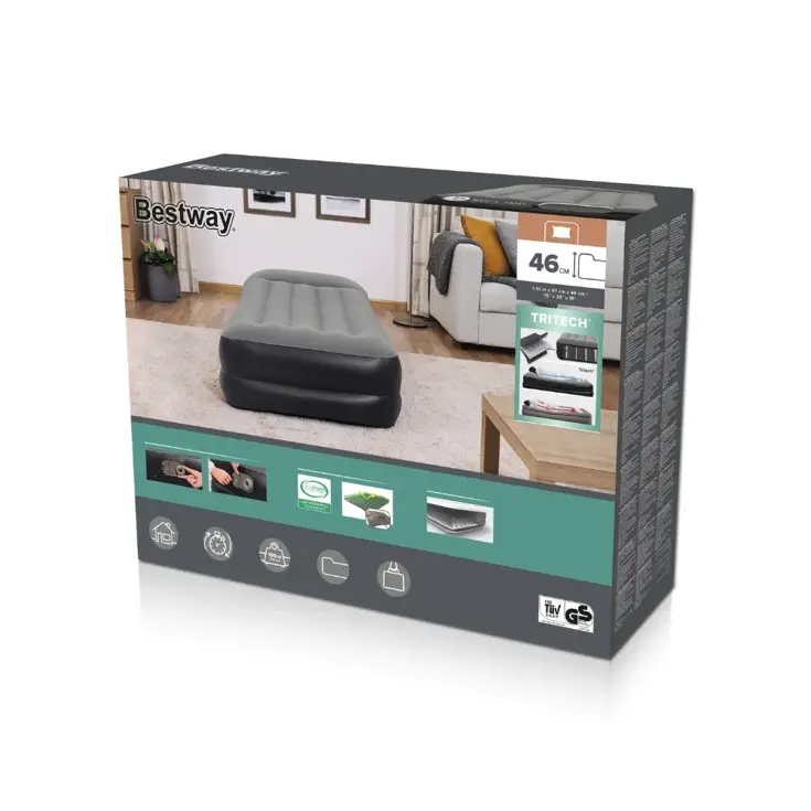 Luchtbed - Bestway - 1P - 97x191 cm + pomp