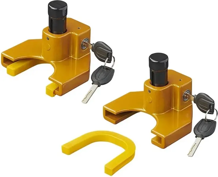 Koppelingsslot - 4,8 t/m 6,1 cm Breed - Geel